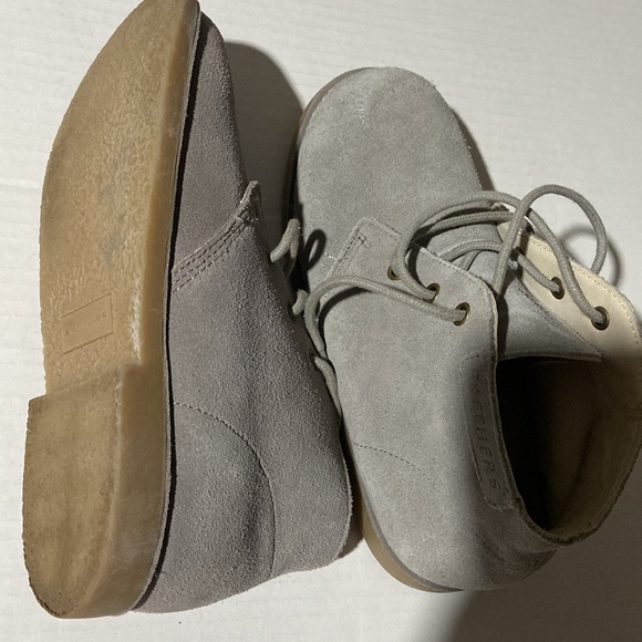 Skechers Leather Chuka Boots Kids Size 2 - Picture 5 of 7